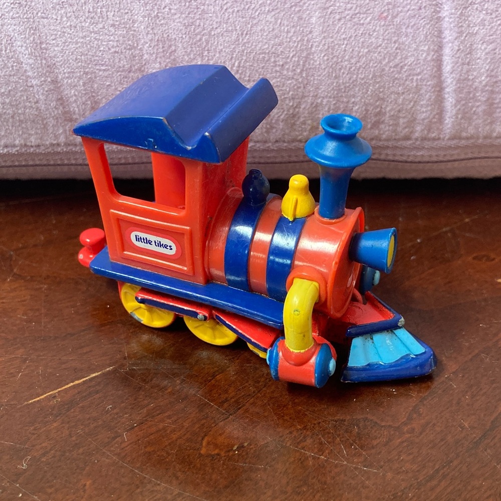 Vintage Little Tikes Diecast push along train